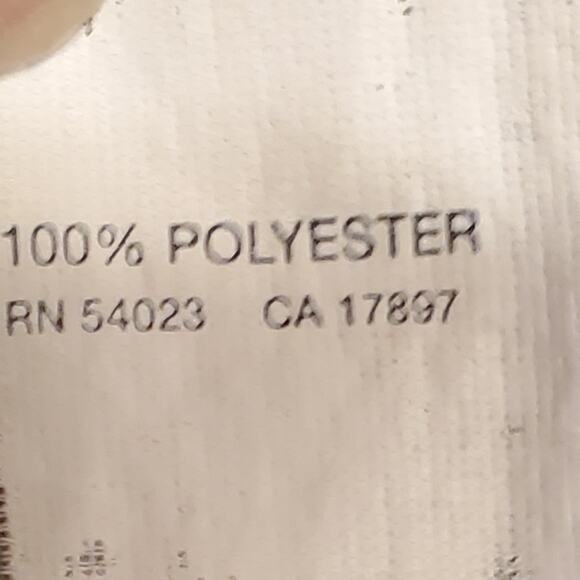 Gap Semi Sheer Black White Short Sleeve Diamond Circle Pattern Blouse Size Med - Picture 6 of 7